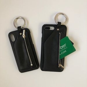 iPhone Case with Zipper Pocket